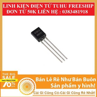 Transistor npn c1815 0.15a-50v chân cắm to-92 linh kiện điện tử tuhu