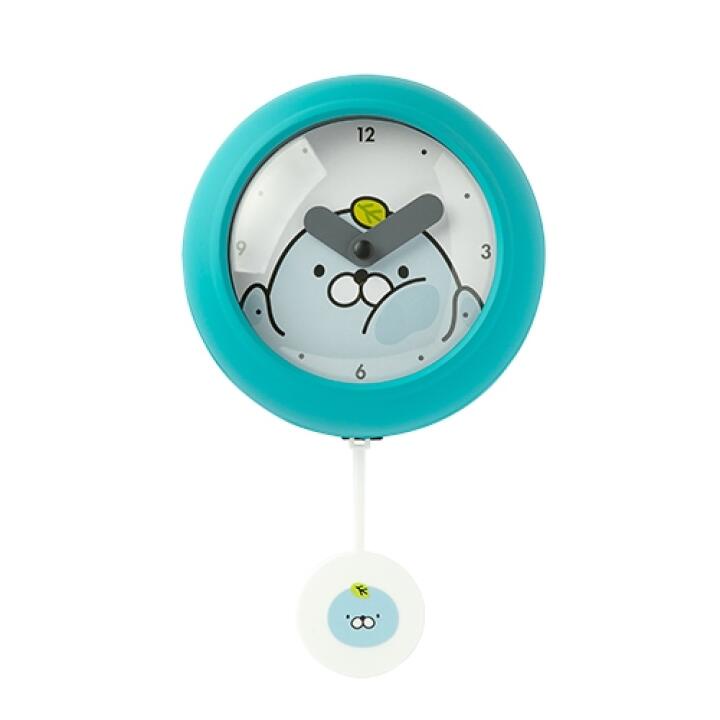 Đồng Hồ Treo Tường ARTBOX Hàn Quốc Hình Tròn Họa Tiết Otto Màu Xanh Dương