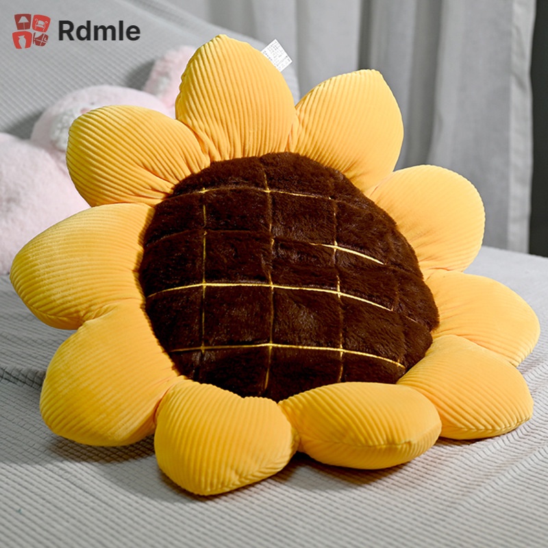Gối Mềm Hình Hoa Hướng Dương Sáng Tạo Đa Năng Trang Trí Phòng Khách/Phòng Ngủ