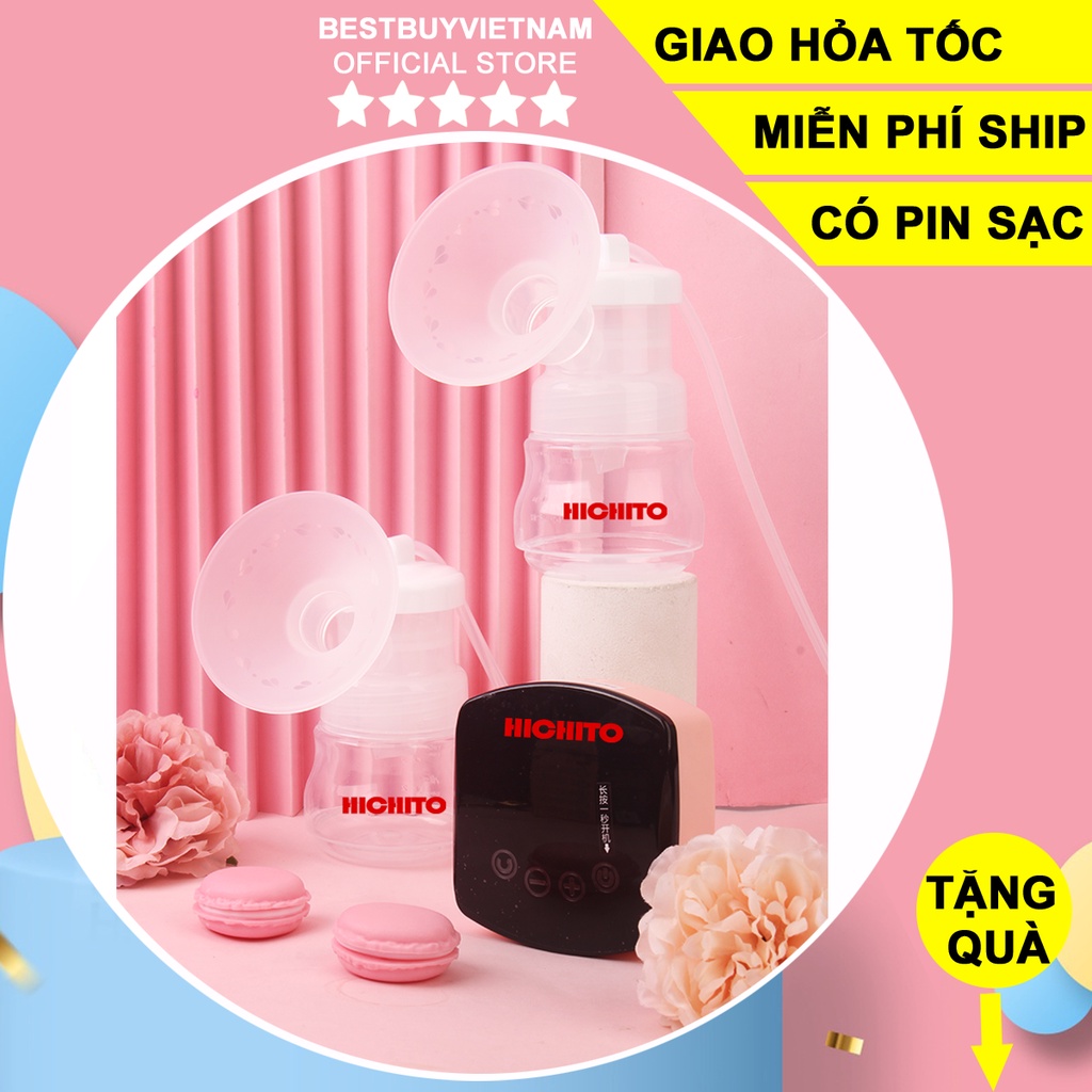 💖 CÓ PIN SẠC 💖 Máy Hút Sữa HICHITO Nhật Bản Chính Hãng