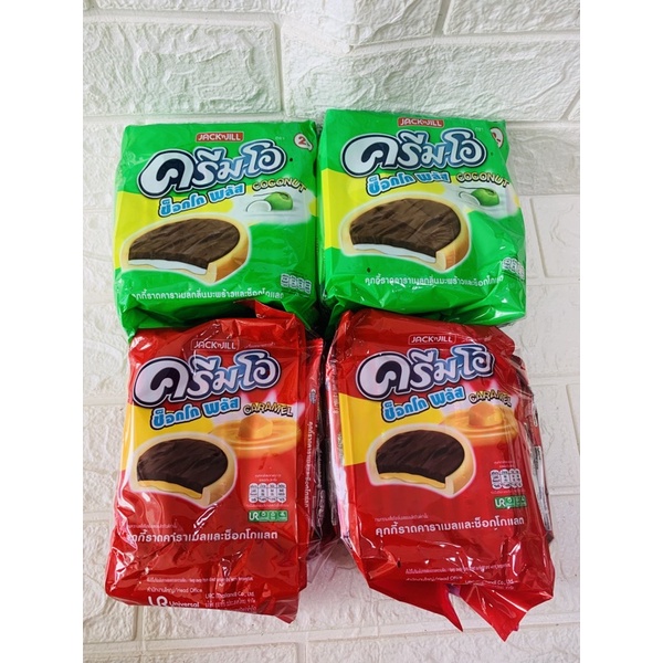 Bánh quy CREAM-O Thái Lan Choco Plus 24 gói 360g
