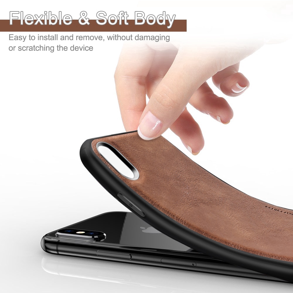 iPhone 12 Pro Max /12 Mini Ốp điện thoại phối da màu trơn thiết kế siêu mỏng cho iPhone 11 Pro max iPhone 6/6S 6/6SPlus 7/8 7/8Plus X/XS XR XS Max | BigBuy360 - bigbuy360.vn