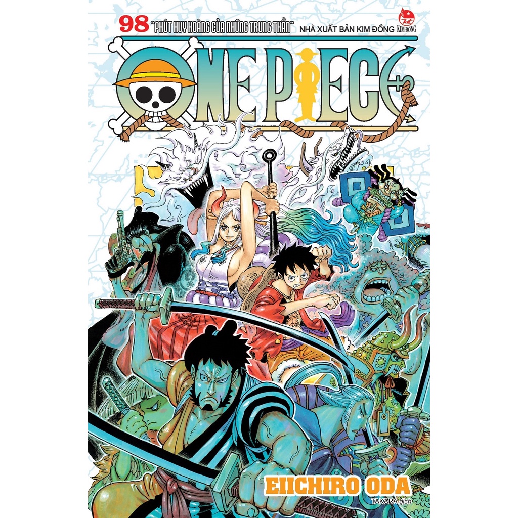 Truyện tranh - One Piece Tập 98: “Phút Huy Hoàng Của Những Trung Thần” (Phiên Bản Bìa Áo)