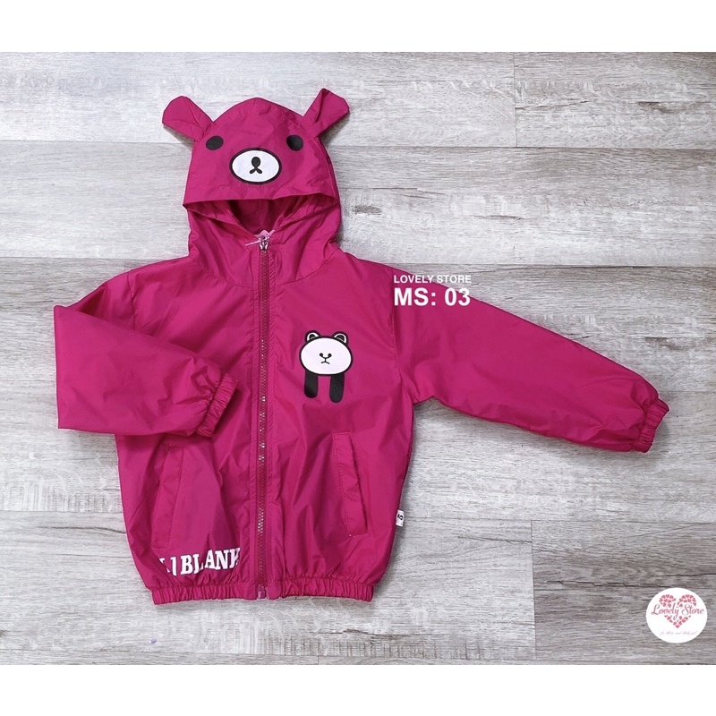 💦Áo Khoác Gió Cho Bé Gái Và Bé Trai . Áo Khoác Có Hoạ Tiết  Đáng iu Cho Bé Gái Và Bé Trai.