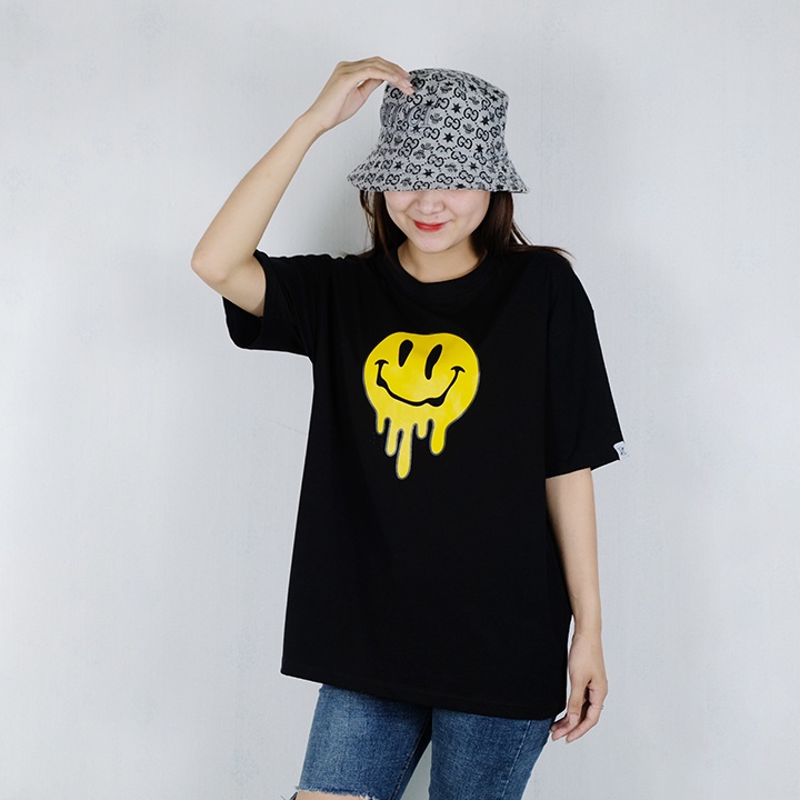 Áo thun nam nữ form rộng cổ tròn tay ngắn TBSA09