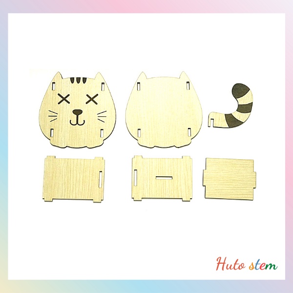 Hộp Bút Gỗ, Khắc Tên Và Lời Chúc, Quà Tặng Đáng Yêu