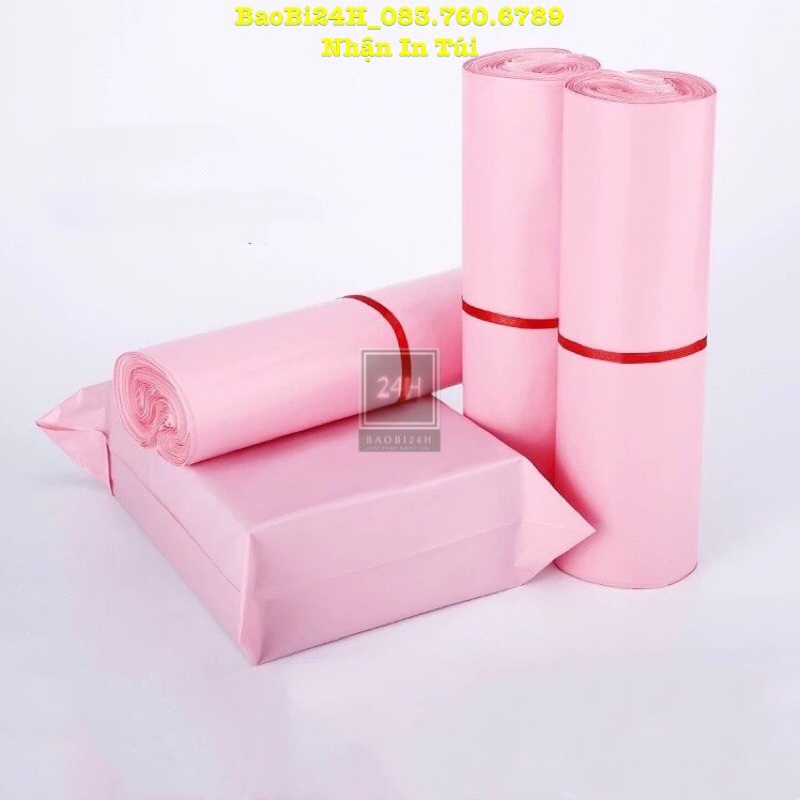 📞 0,5KG-1KG💥TÚI GÓI HÀNG NIÊM PHONG Mầu HỒNG PASTEL CAO CẤP💥Túi ship Cod, đóng gói hàng chống bóc HÀNG PE SIÊU DAI.
