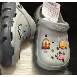 THANH LÝ DÉP CROCS XÁM GHI SIZE 38-39 + 10JB