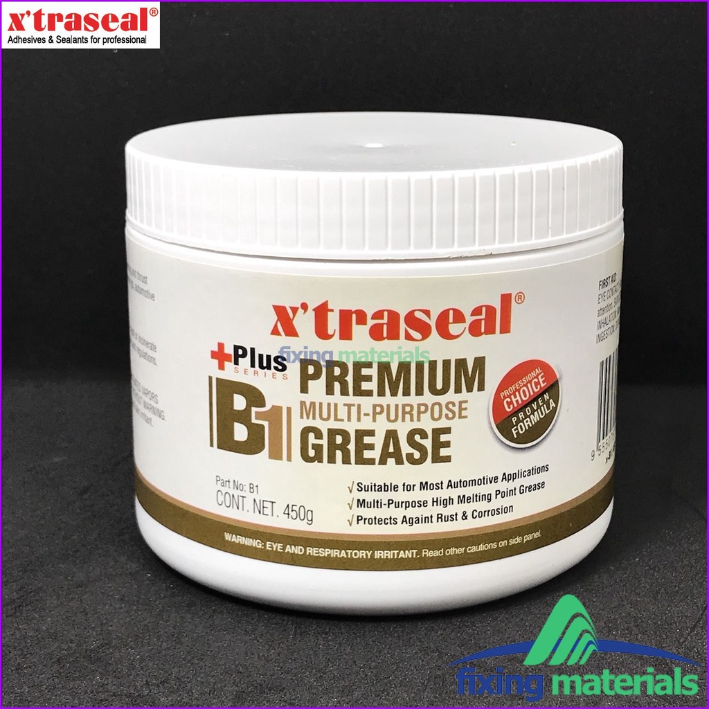 X'traseal B1- Mỡ bò chịu nhiệt dạng hủ 450g (SX Malaysia, hàng tốt,)