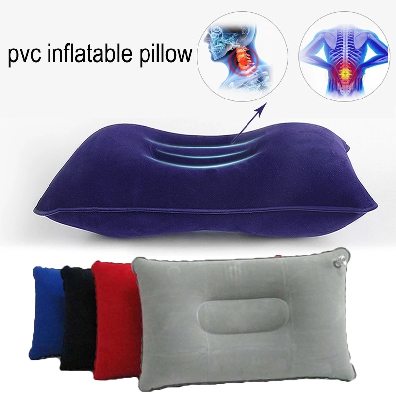 1 Gối Đệm Lưng Gấp Gọn Khối Lượng Nhẹ Mang Đi Du Lịch/Văn Phòng
