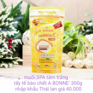 muối SPA tắm trắng tẩy tế bào chết A BONNE ' 300g nhập khẩu Thái lan