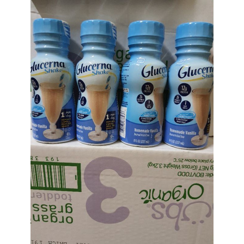 (Date T7/2022)Combo 24 chai Sữa nước Glucerna dành cho người tiểu đường của Mỹ