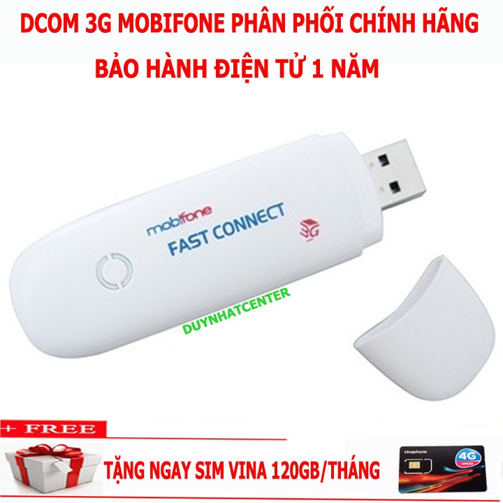 Mua Dcom Usb 3g Mobifone 72mb Tăng Sim 4g Data Khủng Giá Chỉ
