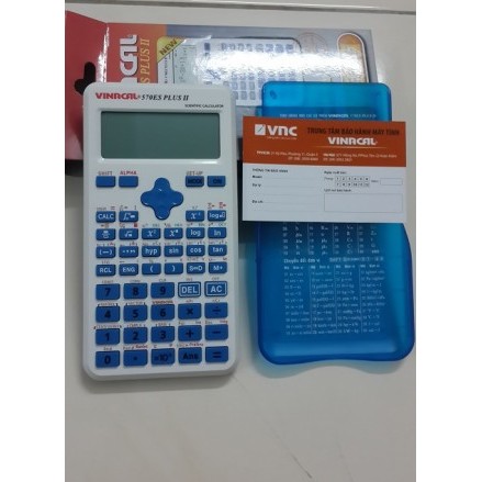 MÁY TÍNH VINACAL 570ES PLUS II chính hãng có tem chống hàng giả