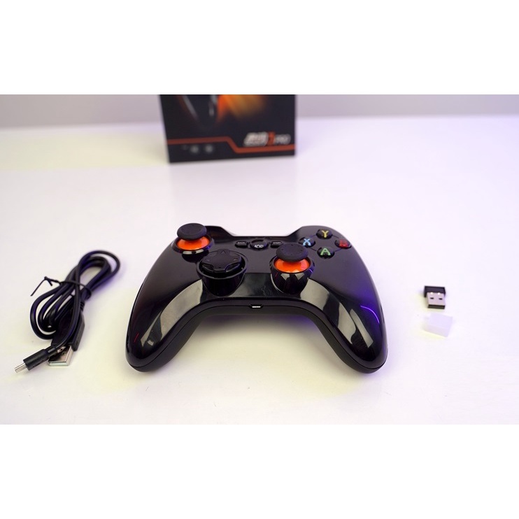 Tay cầm chơi game PXN 9613 hỗ trợ PC, TV, Android fullbox còn bảo hành gần 12 tháng