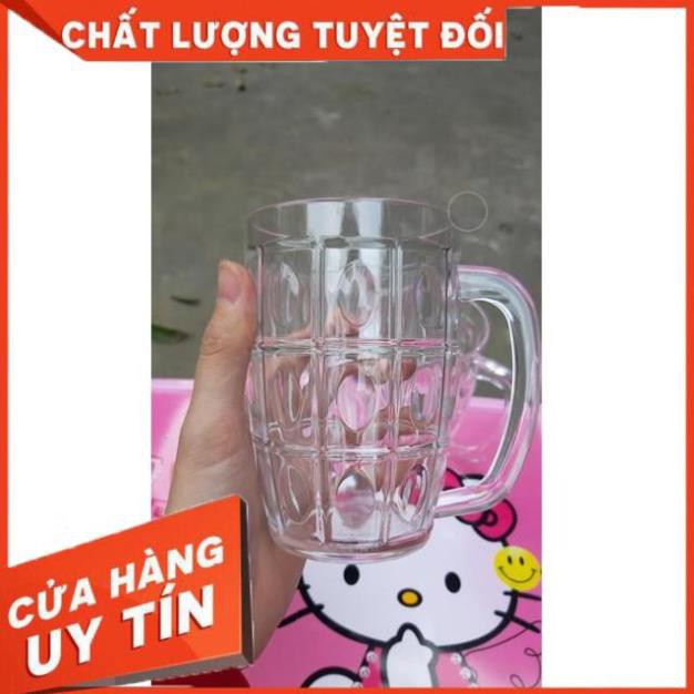 XẢ KHO Cốc Mắt Na Nhựa meka trong suốt giả thủy tinh