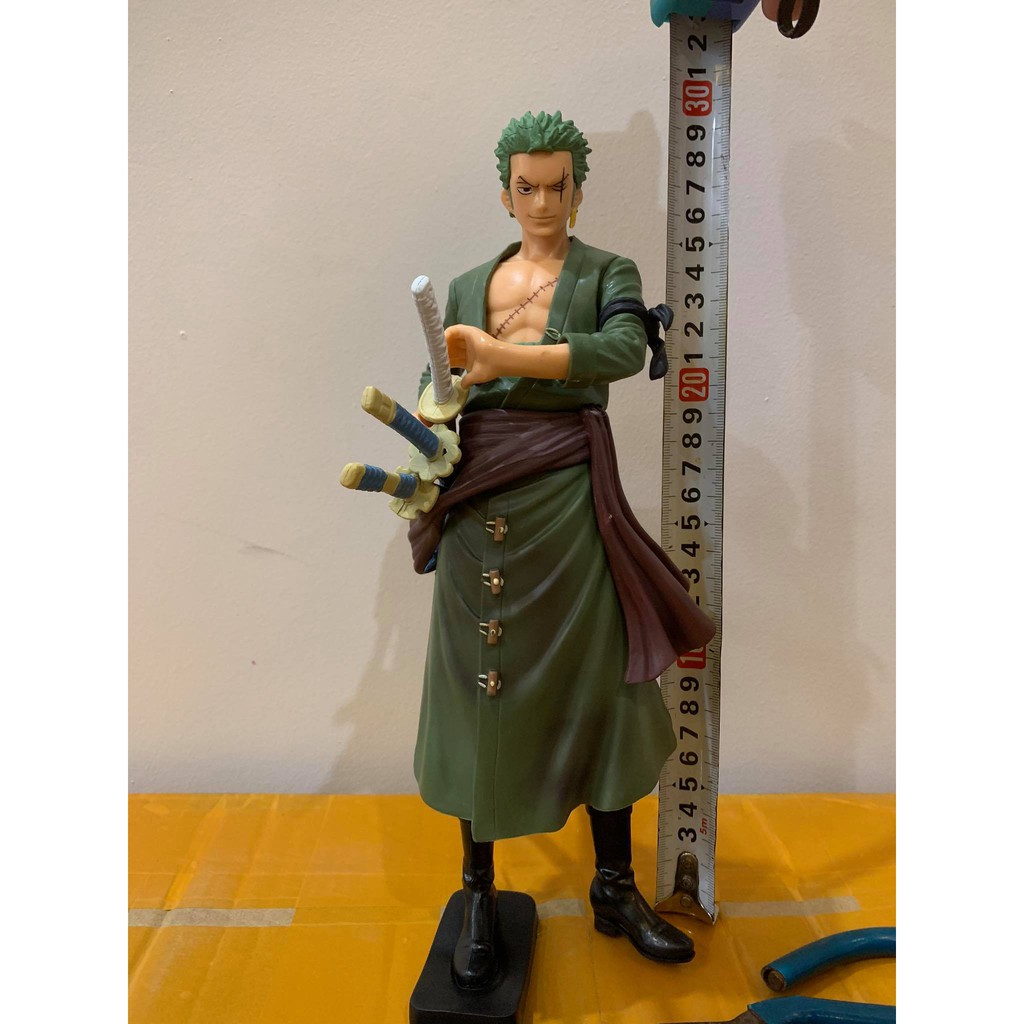 Mô hình Zoro 29cm nhựa mềm siêu nét - Mô hình Onepice