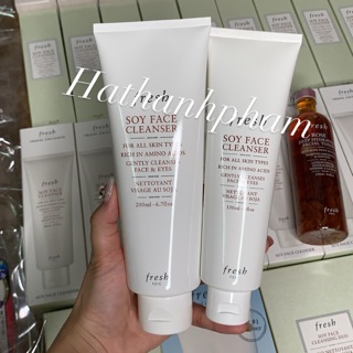 Sữa rửa mặt Fresh Soy 200ml - 150ml