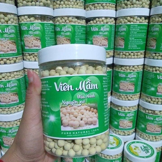 [FREESHIP 99K TOÀN QUỐC] Viên Mầm Đậu Nành Nguyên Xơ