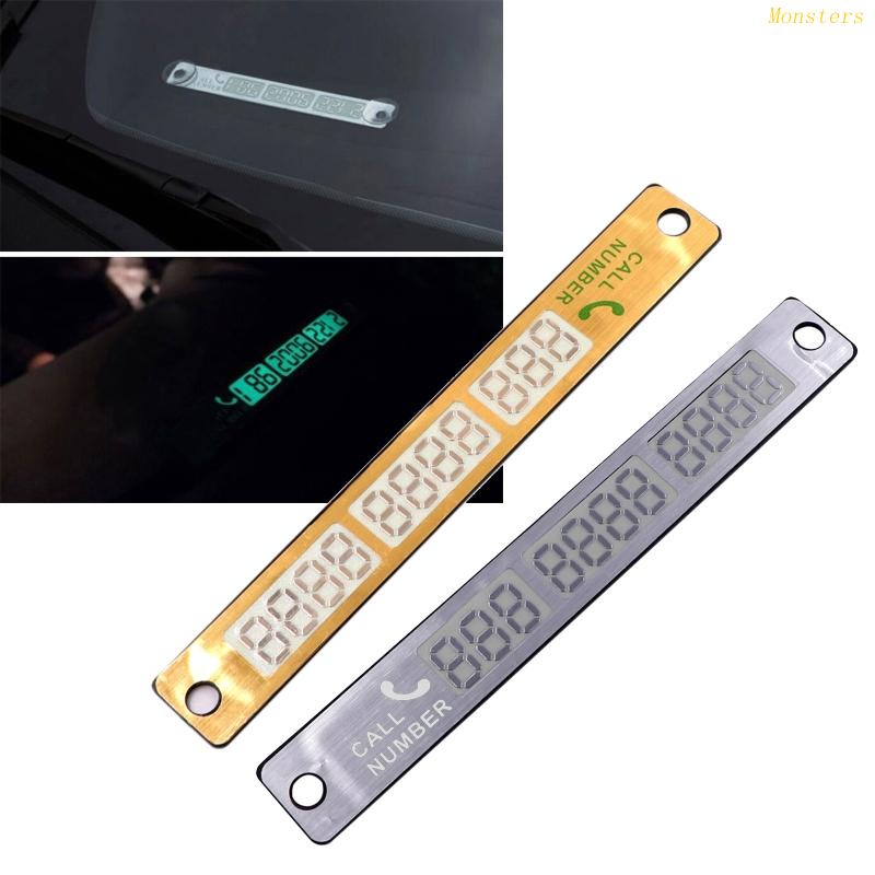 Thẻ Đỗ Xe Tạm Thời Để Lại Số Điện Thoại Tiện Dụng Và Bền