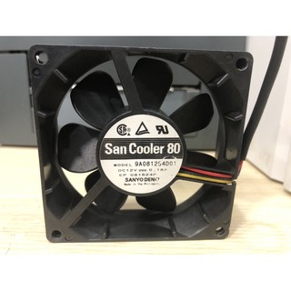 Quạt hút, quạt tản nhiệt máy tính DC 8cm 12V dòng 80x80x25mm