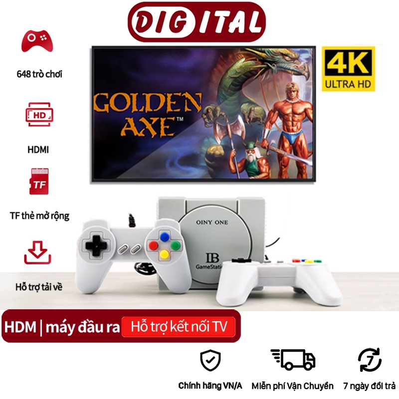 Máy Chơi Game 628 trò nes + 20 trò mới ,tay cầm game  Mini HD TV Game Console Chuẩn HDMI ,máy chơi game playstation