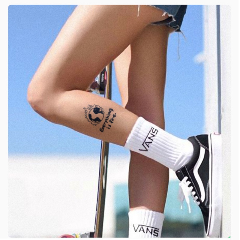 Hình xăm dán tạm thời 8 x 10 cm Unisex chống thấm nước có thể kéo dài đến 15 ngày JIAMIN Magic Tattoo