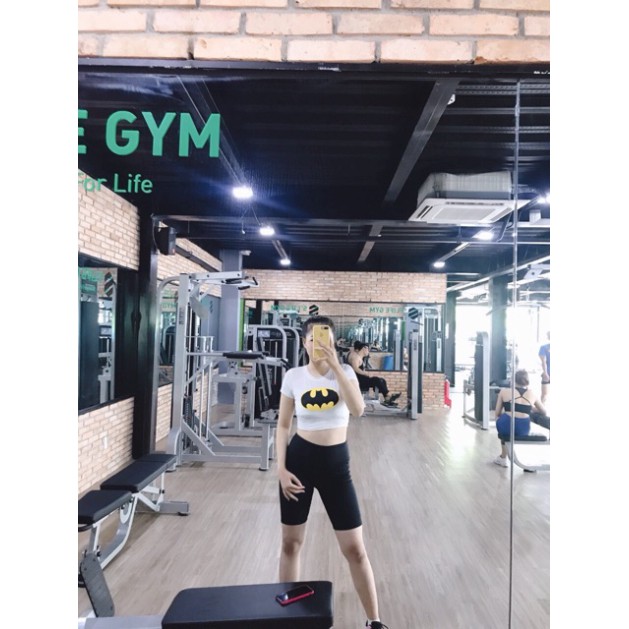 [Hàng Chuẩn Đẹp] Quần Short Lỡ Biker Tập Gym Hot Trend Siêu Xịn