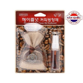 Túi thơm hương Cafe Hazelnut khử mùi trên xe ô tô