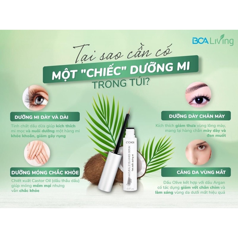 Serum dưỡng dày và dài mi C’Choi | BigBuy360 - bigbuy360.vn
