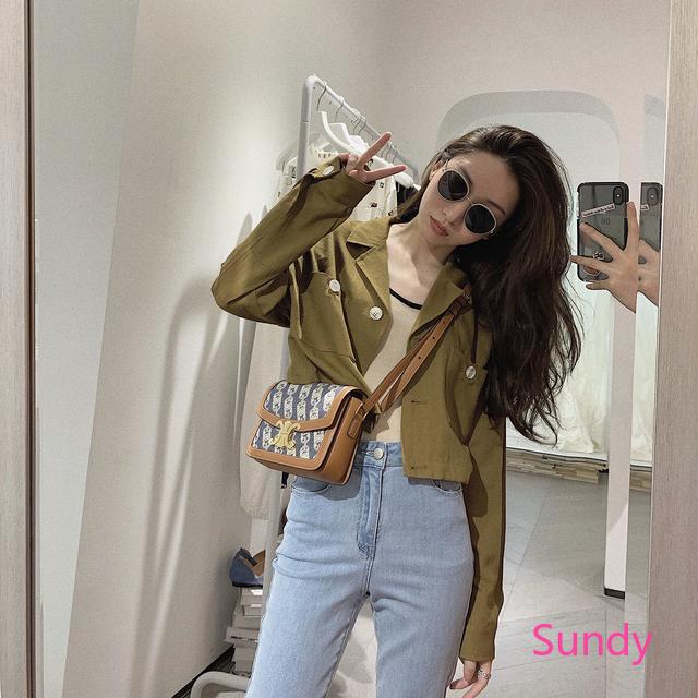 Áo Khoác Nữ Dáng Rộng Phong Cách Hàn Quốc Thời Trang Mùa Thu | BigBuy360 - bigbuy360.vn