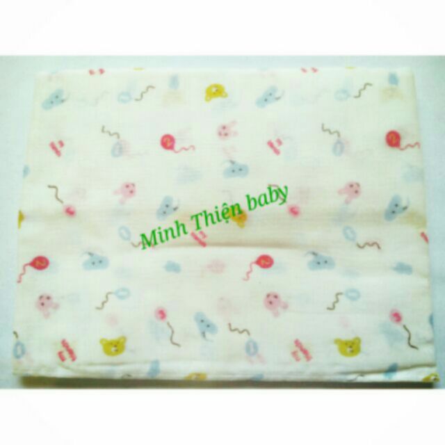 Set 2 khăn tắm xô 4 lớp
