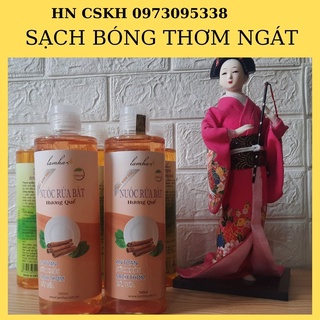 Nước rửa bát Lam Hà hương quế 500ml