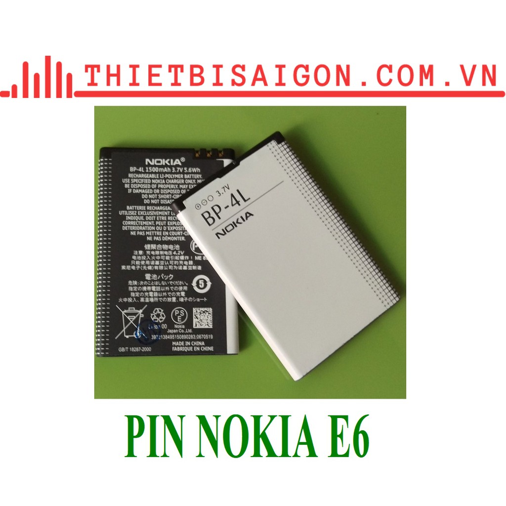 PIN NOKIA E6
