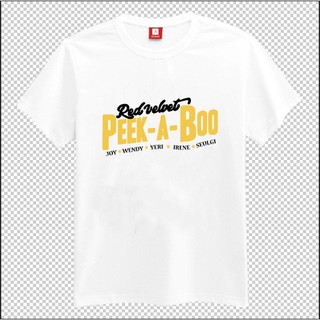 Áo thun Kpop logo RED VELVET - PEEK A BOO