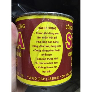 [HN] Sơn Ta màu cánh gián dùng cho gỗ