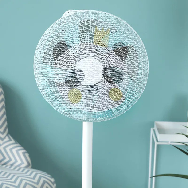 Lưới Vải Bọc Lồng Quạt Máy Có Dây Rút ❌Đường Kính 50-55 Cm❌ An Toàn Cho Bé 88193 Gia Dụng Gia Đình