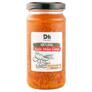 Nước mắm gừng dh food hũ 200ml