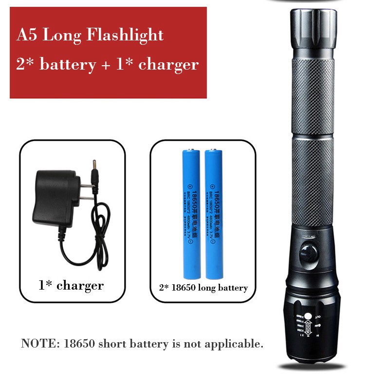 Đèn Pin Led Siêu Sáng Nhập Khẩu Mỹ Chống Thấm Nước Sử Dụng Ngoài Trời Tiện Lợi