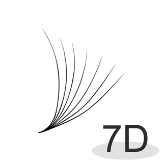 MI FAN SẴN MDC LASHES 7D SIÊU ĐEN MỀM - CONG C,CC,D ( 1000 FAN )