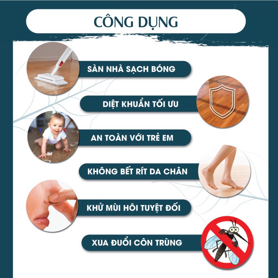 Nước lau sàn tinh dầu Sả Chanh/ Sả Bưởi/ Sả Cam thảo mộc PK 1000ml - thành phần hữu cơ, an toàn cho bé