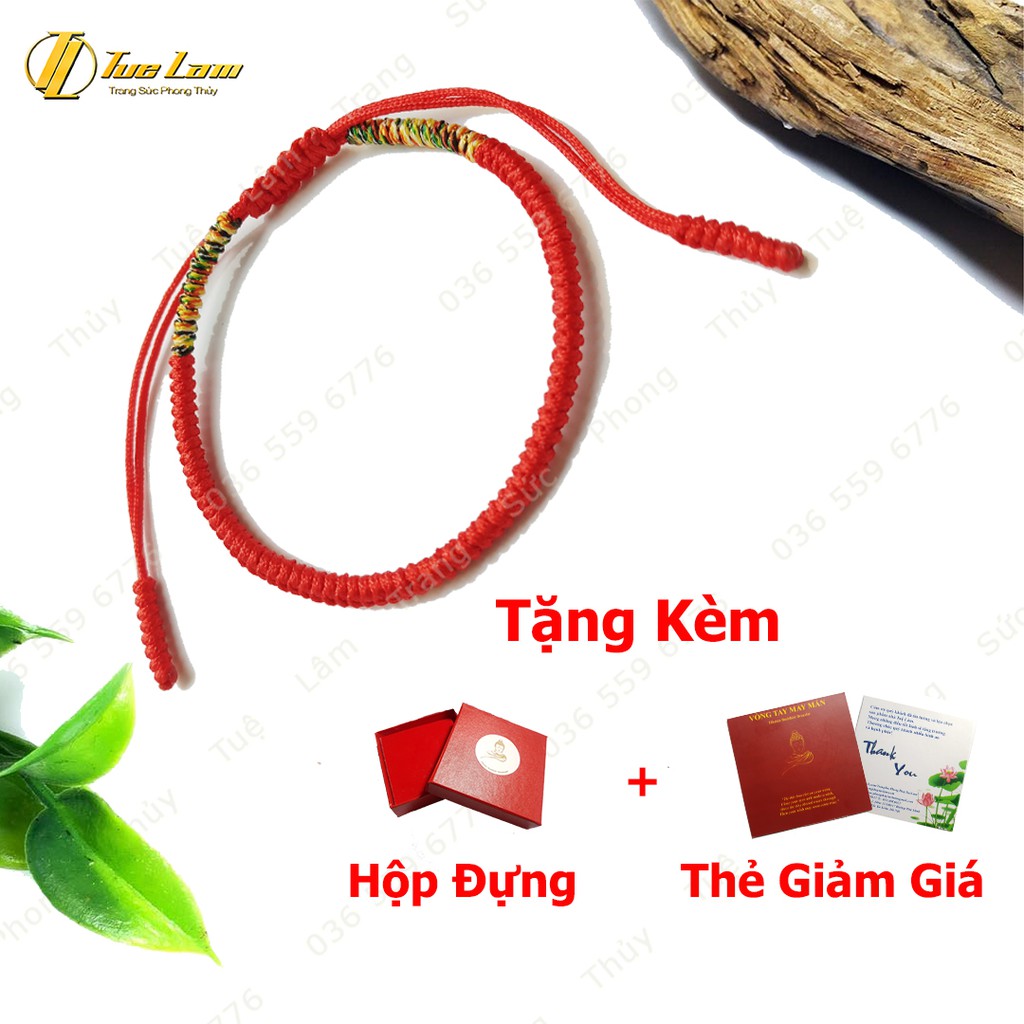 [Handmade] Vòng Tay Chỉ Đỏ Tibet cao cấp hợp mệnh