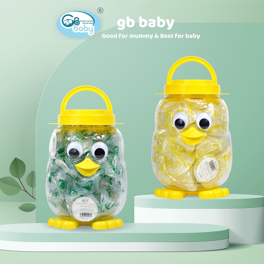 Núm ti cổ rộng/cổ hẹp thay thế cho bình sữa Gb-Baby