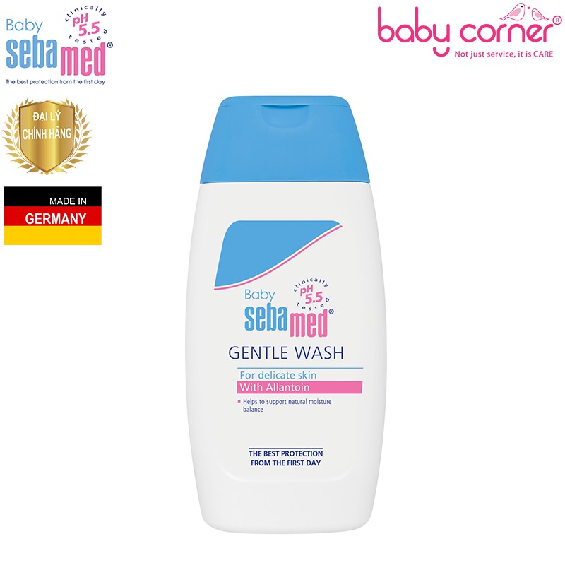 SỮA TẮM GỘI TOÀN THÂN CHO BÉ SEBAMED pH 5.5 (200ML)