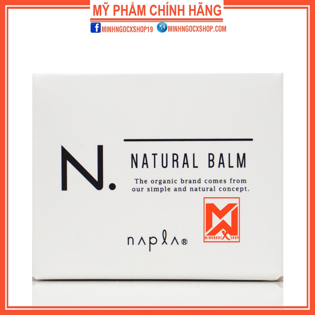 Sáp dưỡng tóc tạo kiểu NAPLA N. NATURAL BALM 45g chính hãng