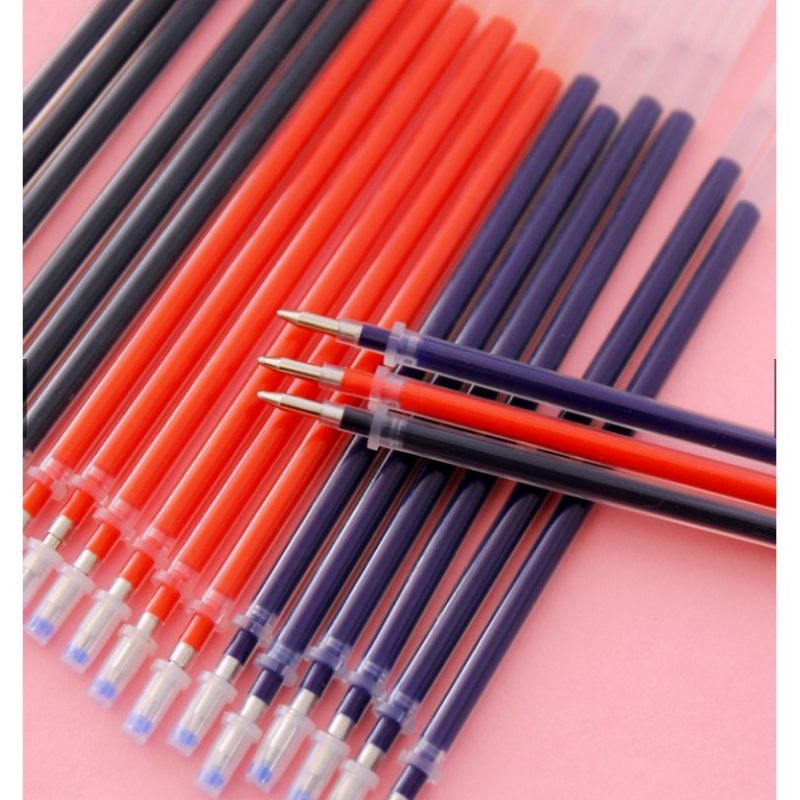 [Lẻ 1 cây] Bút mực nước 0.5mm có 3 màu xanh, đỏ, đen