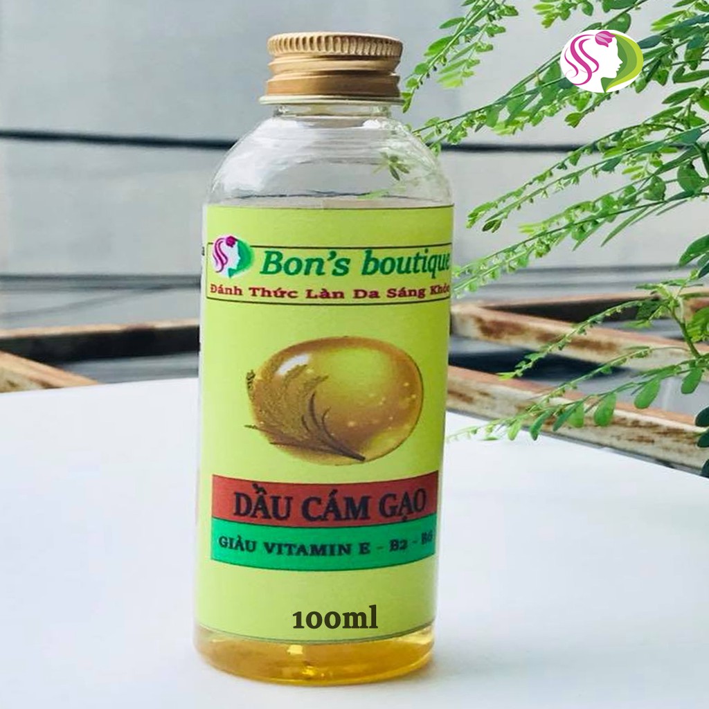 chai 100ml dầu cám gạo cao cấp đậm đặc dưỡng da mềm mại chống nắng nhẹ | BigBuy360 - bigbuy360.vn