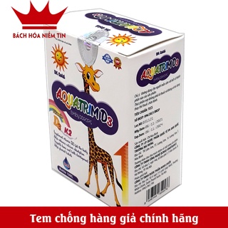 Vitamin D3 K2 Mk7 dạng nhỏ giọt tiện dụng giúp bé hấp thụ canxi tăng trưởng chiều cao, nhanh mọc răng- Lọ 10ml