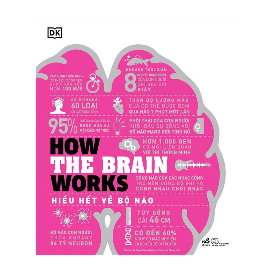 Sách - How The Brain Works - Hiểu Hết Về Bộ Não (Bìa Cứng)