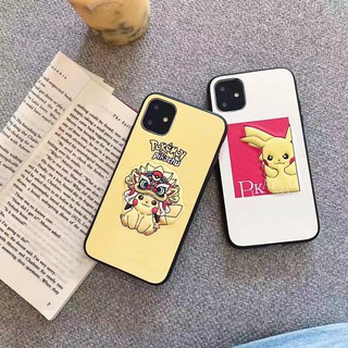 Ốp lưng iphone 11 11pro 11pro max Pikachu Soft Leather